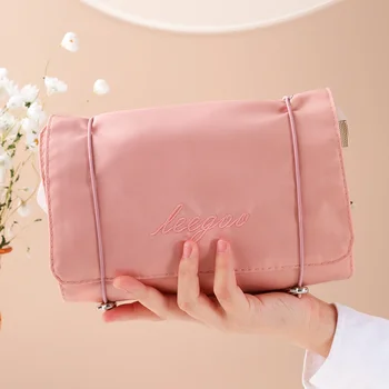 Водоустойчива сгъваема чанта за грим Висящи чанти за съхранение на пътувания Водоустойчива козметична чанта за красота за пътуване Чанти за лична хигиена